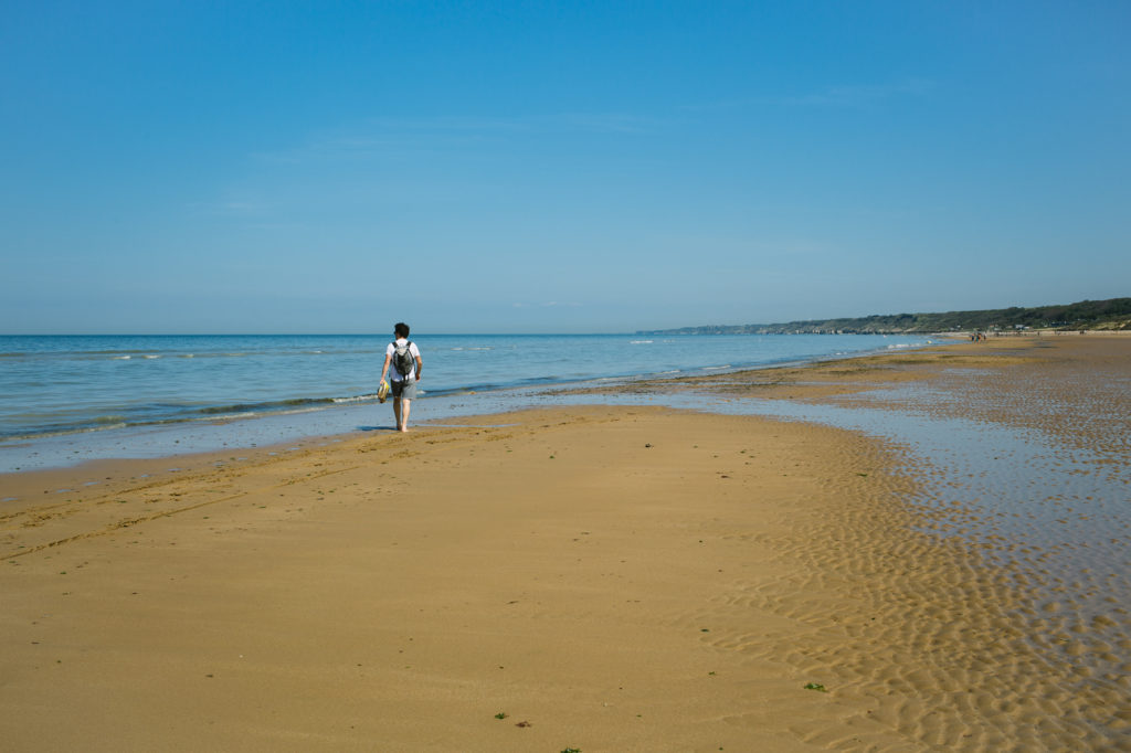 La plage d'Omaha s'étend sur trois communes : Colleville à l’est, Saint-Laurent-sur-Mer au centre et Vierville sur Mer à l’ouest.